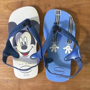 Mickey Mouse Disney Havaianas kids blue size 9 23-24